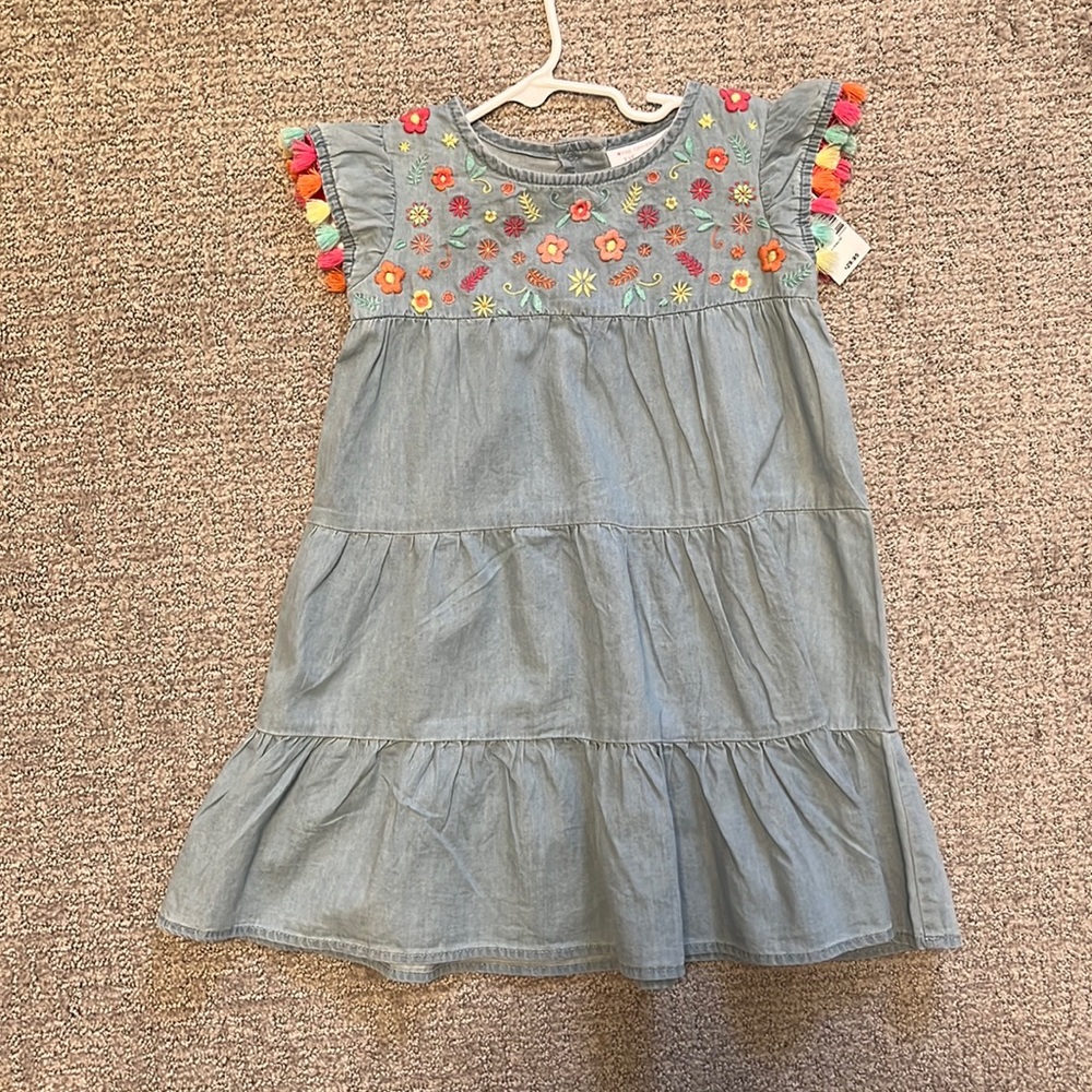Children’s Place 4T flowy chambray dress